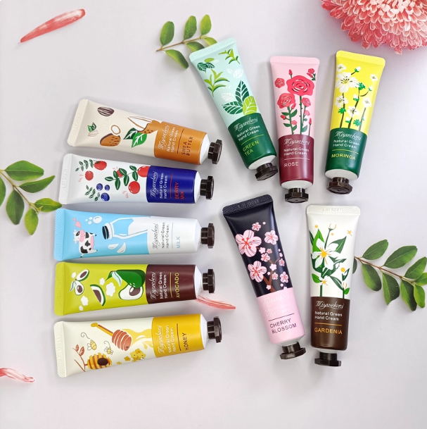 牛奶护手霜韩款盒装护手霜补水不油腻滋润清爽礼盒直播护肤品化