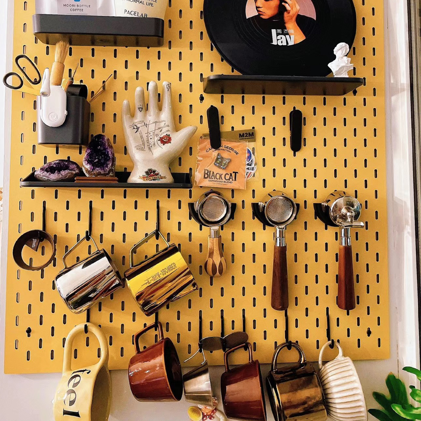 宿舍洞洞板配件挂钩通用耳机收纳