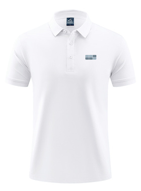 吉利新能源4S店工作服短袖Polo衫定制T恤翻领汽车半袖绣印logo夏