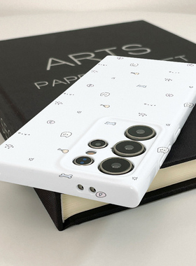 修勾鸡腿骨头新款菲林壳s23+硬壳适用三星s24ultra华为OPPO苹果VIVO手机壳s22十/s21/a54/note10plus的保护套