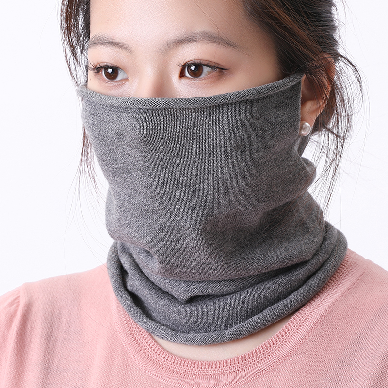 围脖女夏季薄款纯棉挂耳防晒面罩空调房保暖护颈椎防寒套头脖套男
