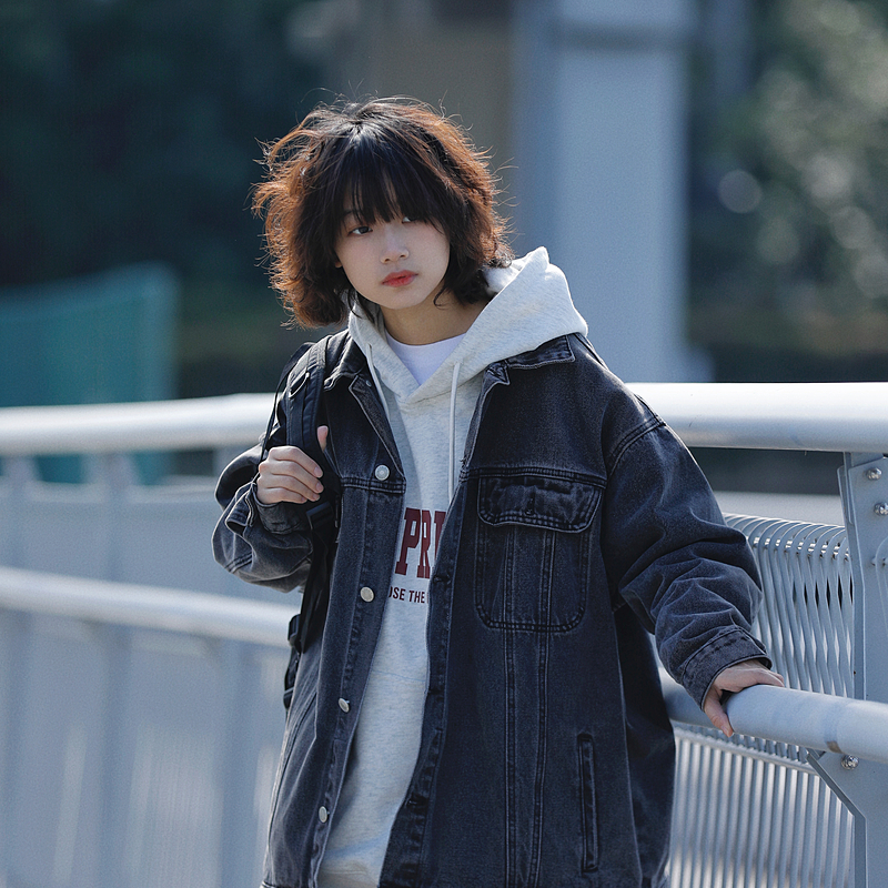 日系外套阿于呆宽松春季