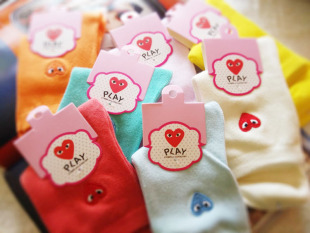 衣格格内衣馆女袜子精品棉袜特价 外贸日单卡通纯棉袜子短袜中筒袜