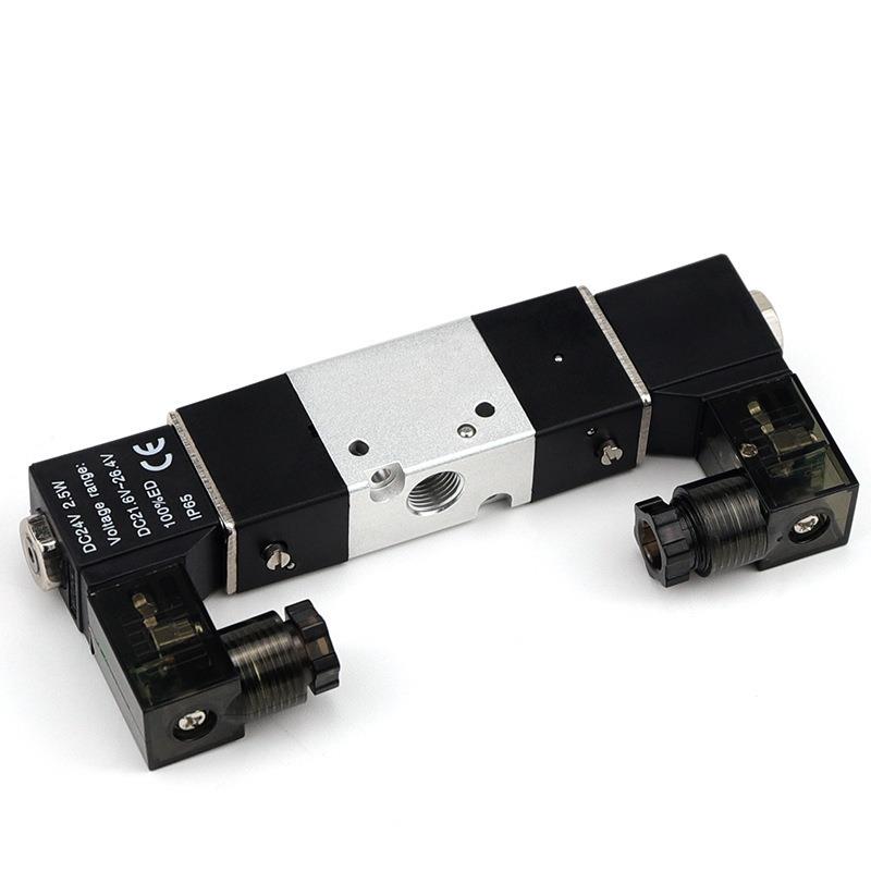 三口二位电磁阀3V120 DC12V DC24V AC36V AC110V AC220V