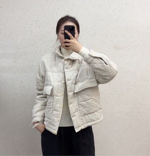 汉麻雨露麻桑蚕丝棉服 MXS250540