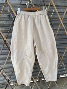 汉麻九分裤 ML1082 萝卜裤