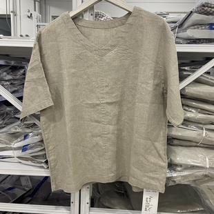 汉麻雨露麻短袖 QY9013 T恤