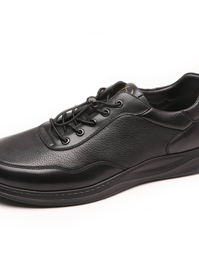 大码沙驰男鞋2025新款运动休闲鞋男士45码46码47码皮鞋H12A7Y0106