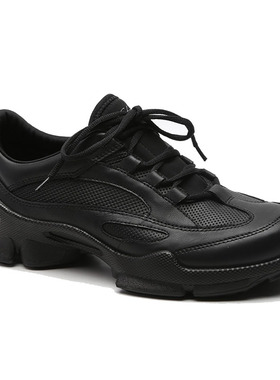 沙驰男鞋2025新款运动休闲鞋DIP-SOFT系列男士户外透气厚底皮鞋