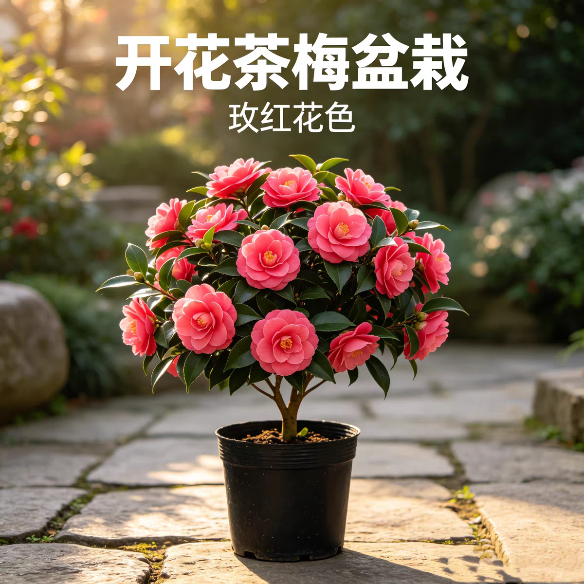 室内外耐寒老桩茶梅苗常青盆栽