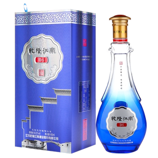 礼盒装 乾隆江南D6 绵柔芝浓复合香型白酒 1瓶 送礼 40.2度480ml