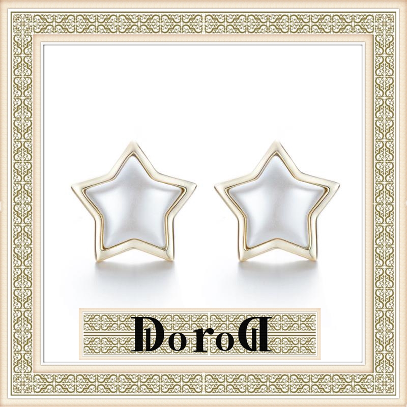 D L O R O L D家高端新款星星造型简约耳钉 轻奢时尚气质百搭耳饰