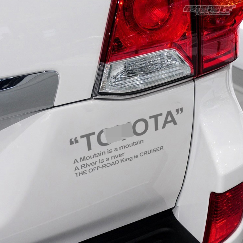 陆巡普拉多车窗玻璃贴纸