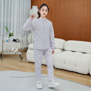 2023新款儿童羽绒内胆套装男童两件套校服搭档女童轻薄羽绒服冬季