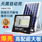 振牛太阳能照明灯路灯户外照明灯led家用防水一拖一太阳能庭院灯