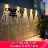 林爵太阳能户外防水LED围墙灯别墅花园公园名宿装 饰灯景观庭院氛