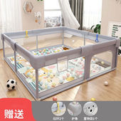 玉洋轩婴儿围栏儿童游戏爬爬垫护栏宝宝小孩子家用室内游乐园地上