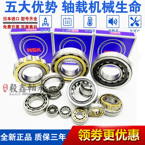 进口GAL NU304 305 306 307 308 309 310 EW EM C3 圆柱滚子轴承