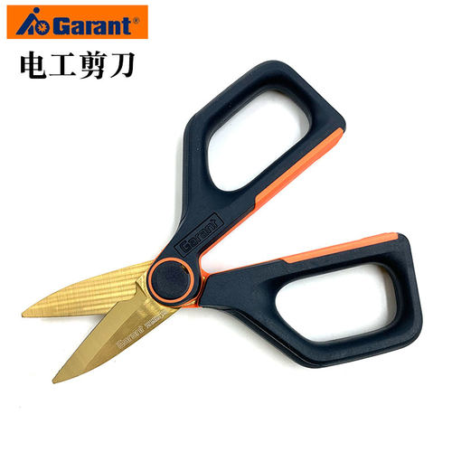 电工剪刀双成分握柄和线束剪切器