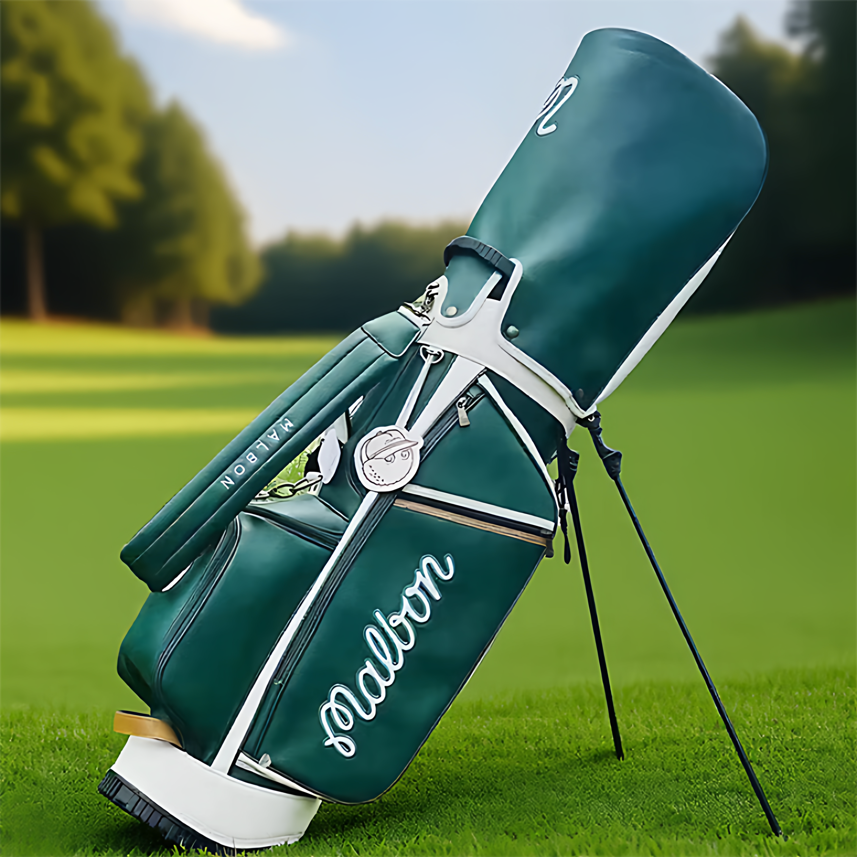 MALBON高尔夫球包新款防水支架包