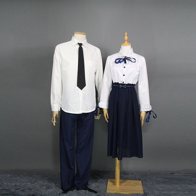 学院风文艺长裙班服演出毕业照