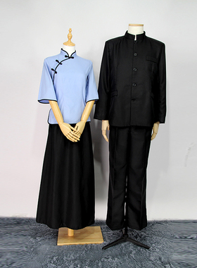 出租民国女学生装中山装复古女装短裙长裙五四校服毕业合唱演出服