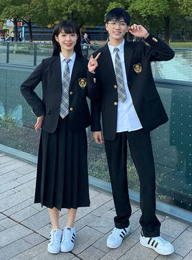 出租毕业班服秋季套装学生学院风高中生韩国校服初中生合唱演出服