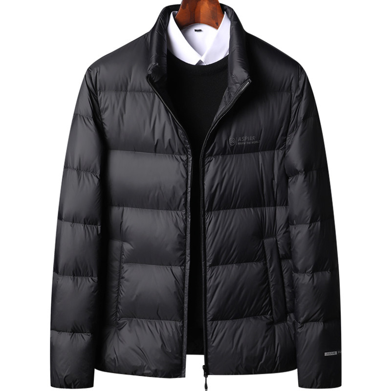 ROMON DOWN JACKET MENS SHORT STAND COLLAR THICKENED 2024 NEW WINTER WARM CASUAL BREAD JACKET WINTER JACKET