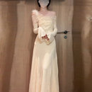 早秋御姐穿搭韩系高级感气质鱼尾连衣裙2025年秋季 裙子 今年流行