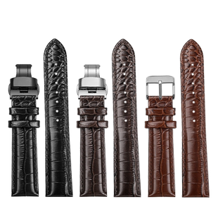 金予适配飞亚达摄影师系列GA8276/8270/8486真皮手表带男牛皮表链