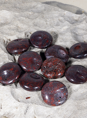 火星陨石平安扣吊坠创意精品手工礼物气质百搭简约送礼天然手工