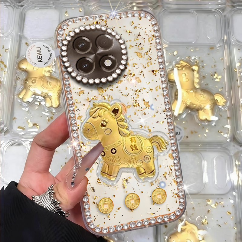 2026马年新款金箔，高端镶钻，仙女必备