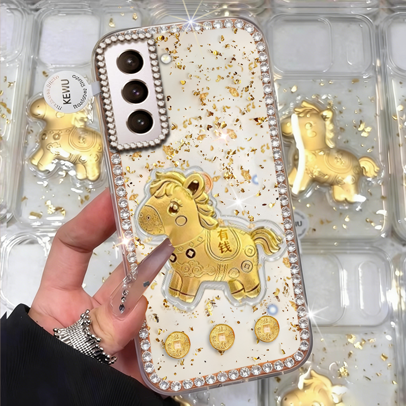 2026马年新款金箔，高端镶钻，仙女必备