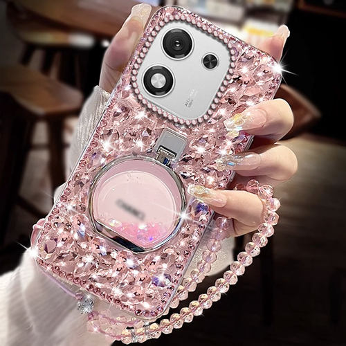 高端奢华镶钻手机壳，不掉钻，不发黄