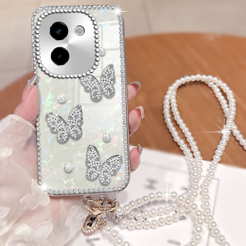 高级感电镀贝壳纹  斜跨更方便