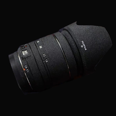 适用富士XF18-55镜头保护贴膜fujifilm 1855全包贴纸无痕改色防刮
