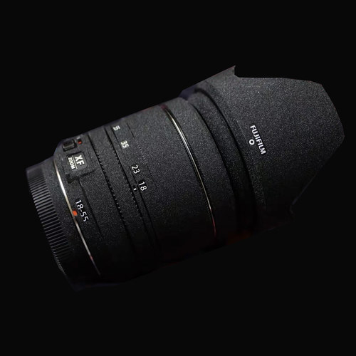 适用富士XF18-55镜头保护贴膜fujifilm 1855全包贴纸无痕改色防刮