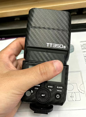 适用神牛闪光灯贴膜TT350 V860II III V1PRO保护贴纸V480 TT685II