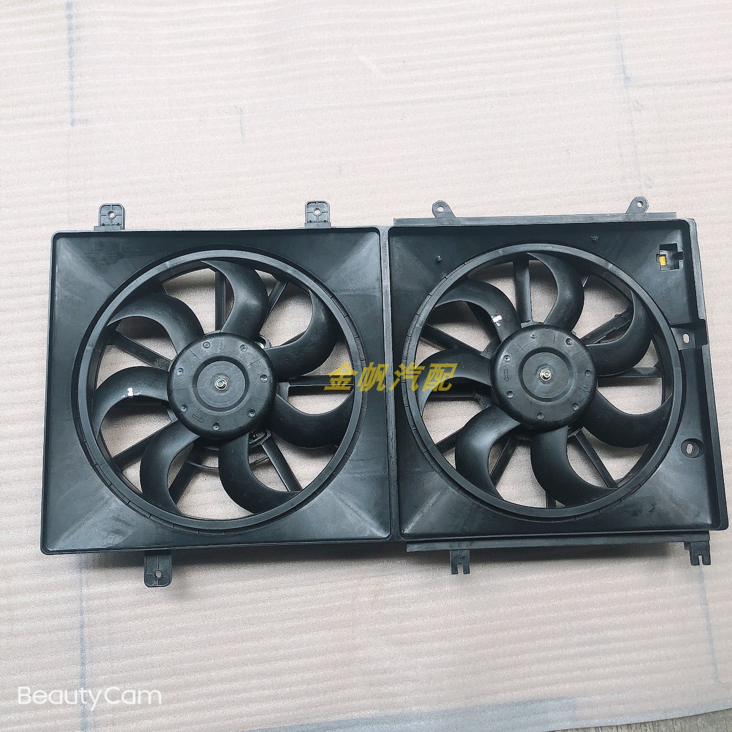 原厂力帆X60X70电子扇汽车风扇水箱冷凝器 散热器冷却扇汽车配件