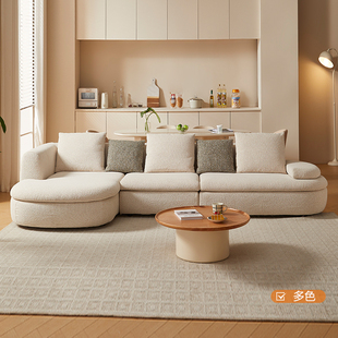 全友家居 门店同款 简约现代 布洛克 210016AB 布艺转角L型沙发