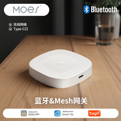 zigbee无线网关多模涂鸦智能蓝牙bluetooth&Mesh新款type c口供电