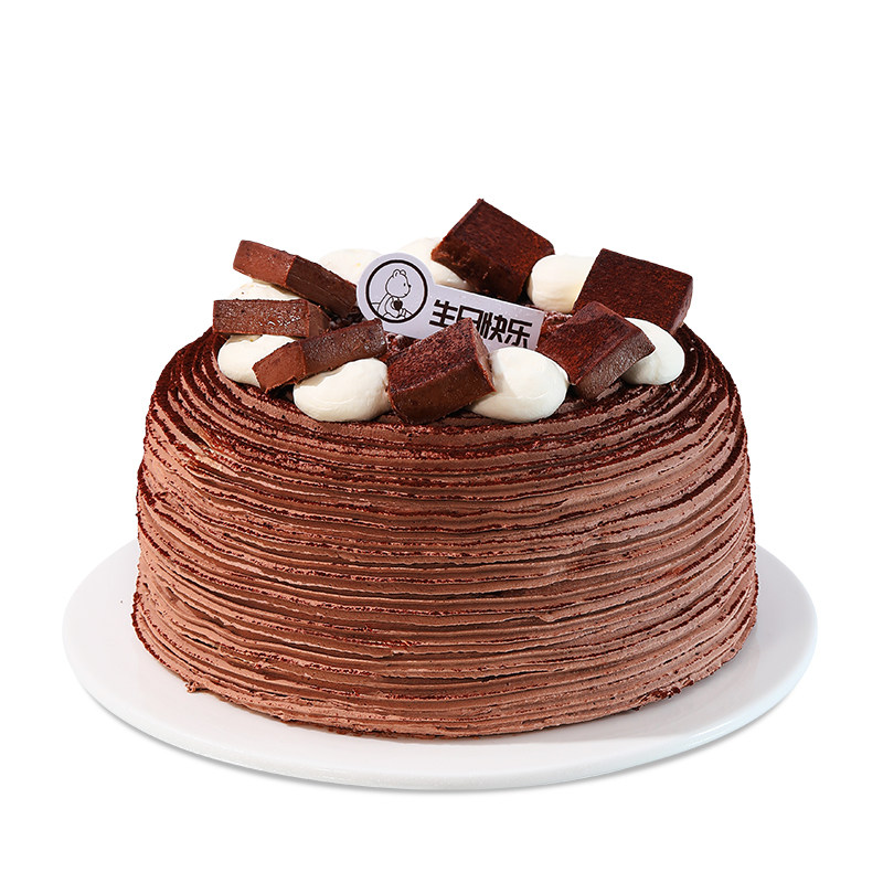 cakeboss醇巧冰屿蒙牛冰淇淋生巧生日蛋糕全国冷链配送