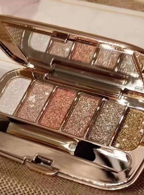 维尼小熊官方正品6692眼影盘大地色珠光闪亮防水不晕染品牌眼影盘