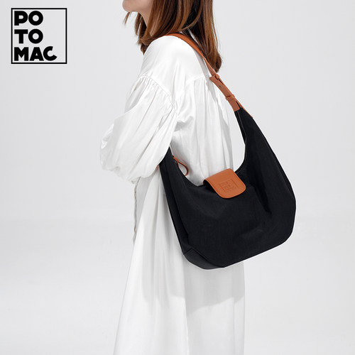 POTOMAC水洗尼龙月亮包腋下包
