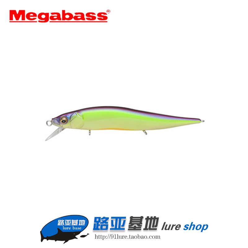 日本原装Megabass VISION ONETEN Jr悬浮悬停抽停米诺翘嘴鲈鱼