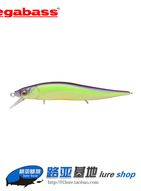 日本原装Megabass VISION ONETEN Jr悬浮悬停抽停米诺翘嘴鲈鱼