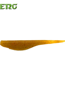 ZERG虫族2.4寸2.8寸沉水叉尾鱼SHAD软饵软虫15-20条黑坑