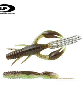 日本进口OSP虾型软饵Dolive Craw小龙虾高比重路亚黑坑鲈鱼假鱼饵