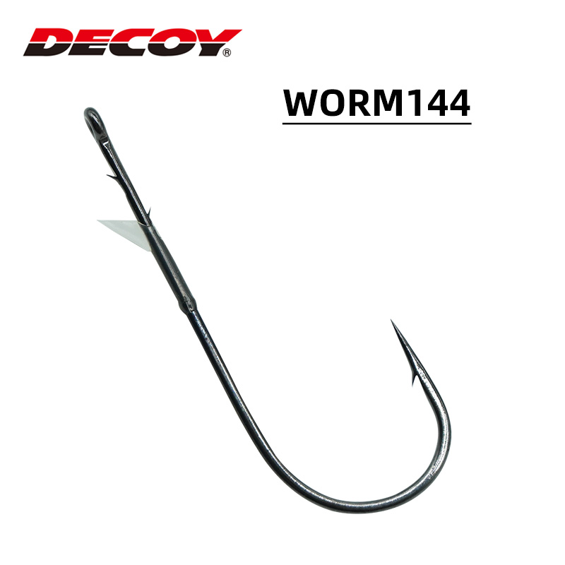 DECOY日本WORM144直柄钩黑坑