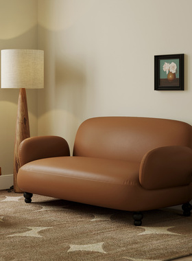 作壳ZOK 云栖沙发 法式轻复古沙发客厅防猫抓极简小户型中古原创